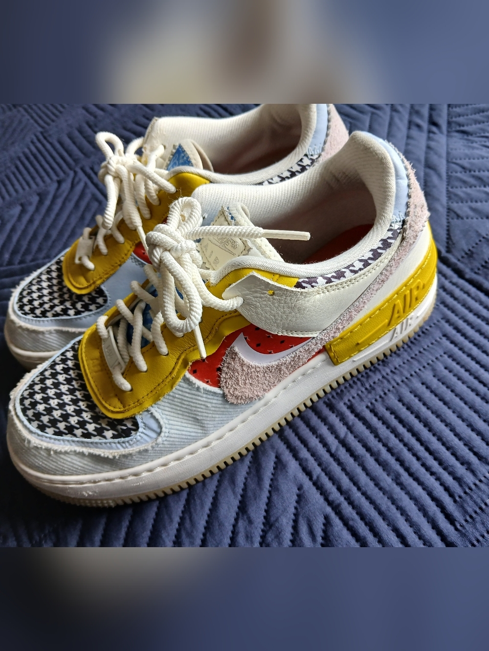 NIKE Air Force 1s Shadow Patchwork Size 9.5